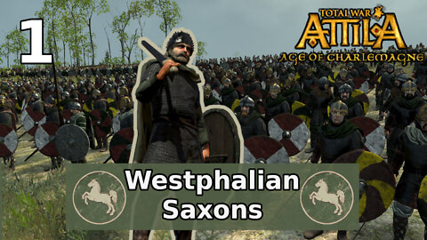 Total War: Attila; Age of Charlemagne - Westphalia Campaign #1