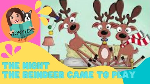 Australian Kids book read aloud - The Night the Reindeer Came to Play by Maria Votto