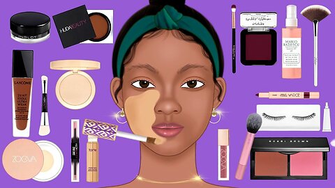 full make-up video l Acne removal l ASMR Makeup tutorial l