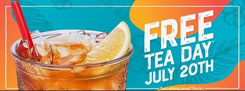 Free Tea Day at McAlister's Deli!
