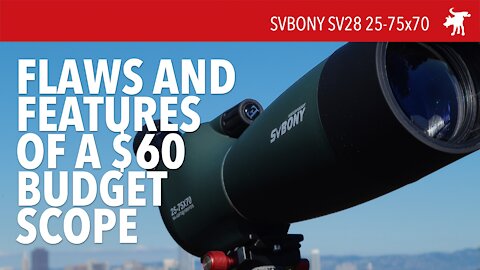 SVBony 25-75x70 Spotting Scope