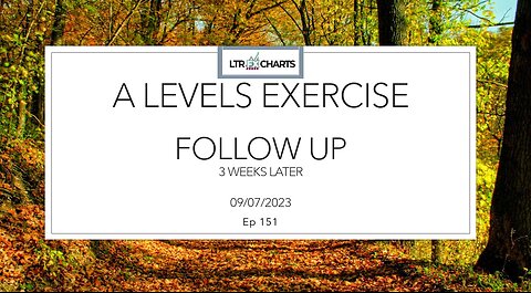 Ep 151 Levels exercise follow up 3 weeks later
