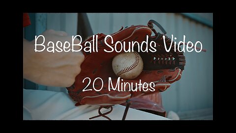 Obtain Focus through 20 Minutes Of Baseball Sounds