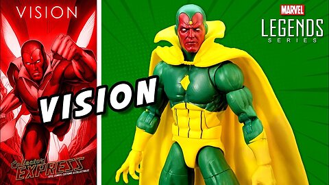 Marvel Legends Series Vision | Avengers | The Void BAF Wave | Action Figure Review