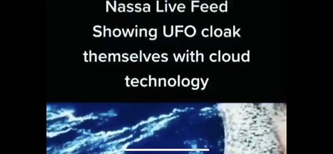 CLOUD CLOAKED UFO’S SEEN FROM ISS [ NASA ]***