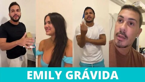 Emily Garcia está Grávida e Carlinhos Maia e Lucas Parabenizam Babau que Está Feliz Demais