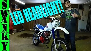 How To Install A LED Headlight | Honda XL Enduro