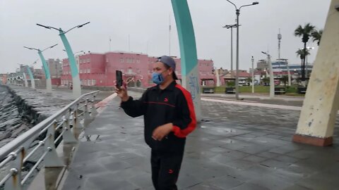 Mirador de la Plaza 28 de Julio de Chimbote