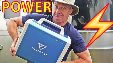 REVIEW: Maxoak Bluetti EB150 Lithium/Solar Power Station- for RV Boondocking (CPAP, TV, etc.)