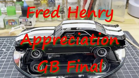 Final Revell 69 Camero Z28 RS AKA Fred Henry Appreciation GB