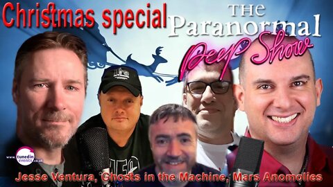 The Paranormal Peep Show Christmas edition Dec 2021 Andy Chaplin, Nic Sands, Neil Geddes-Ward