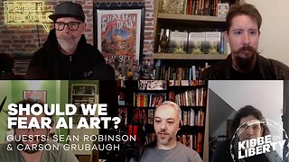 Should We Fear AI Art? | Guests: Sean Robinson & Carson Grubaugh | Ep 214