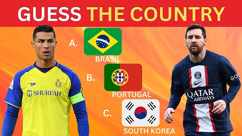 Guess the Football Player Country | Knowledge Kids Club 2023