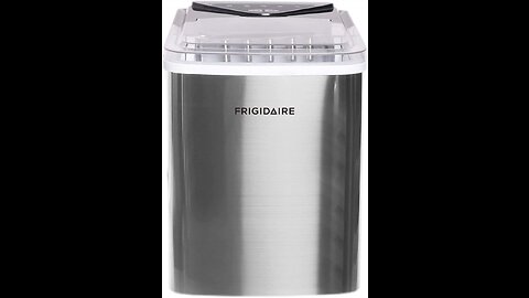 See The Best Frigidaire Compact Countertop Ice Maker, Makes 26 Lbs. Of Bullet Shaped Ice Cubes...