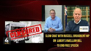 Slow Chat with Russell Broadbent MP on Labor's Orwellian Misinformation Bill.