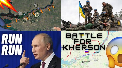 Ukraine vs Russia Update - HAS THE BATTLE FOR KHERSON STARTED ?