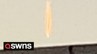 UK boy captures flaming METEOR soaring over his house