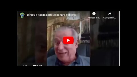 Em gravíssima afirmação, Dirceu deixa escapar fala sobre facada em Bolsonaro