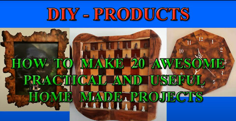 DIY - How to make 20 Awesome Home Made Products