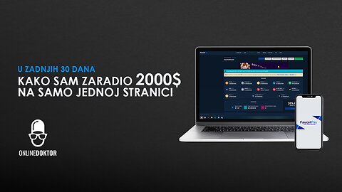 Kako sam zaradio 2000$ u zadnjih 30 dana na samo jednoj Stranici !