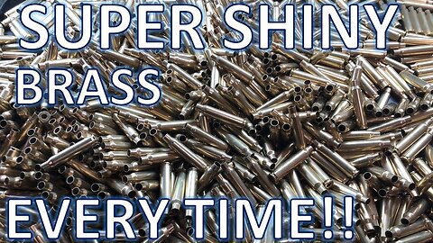 How to Tumble Brass and ALWAYS get it Super Shiny