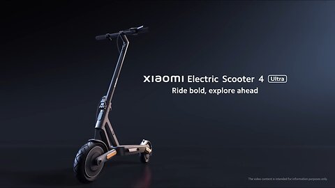 Ride fearlessly and venture forward with the Xiaomi Electric Scooter 4 Ultra
