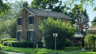 Abraham Lincoln, Walk With Me, Steve Martin, as we wee where he stayed here in Peru, Illinois