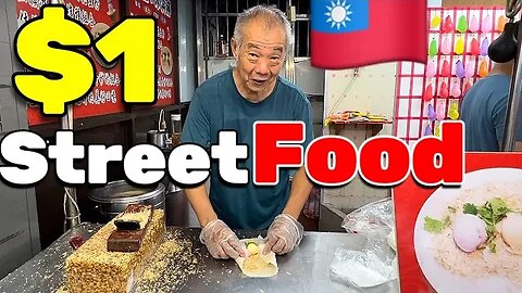 $1 street food in Taiwan you Must try!