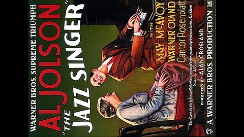 The Jazz Singer Al Jolson 1927 COMPLETE ORIGINAL MOVIE
