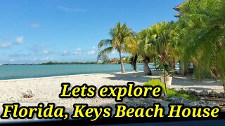 Florida Keys Beach Home driving tour June 2021