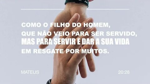 O maior Servo. #diogorufati #versiculododia #reflexão #jesus #oração #palavra #renovo #metanoia