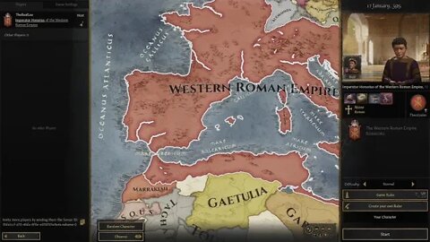 Join me now in multiplayer! Crusader Kings 3, with the Fallen Eagle mod!