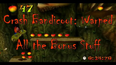 Crash Bandicoot 3: Extra Stuff (Including Eggipus Rex and Hot Coco)