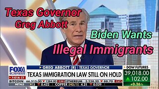 Texas Gov. explains the 'crazy' reason Biden is allowing illegal immigrants at the border