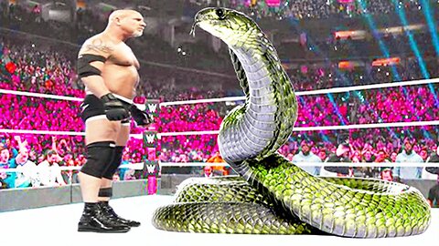 The Clash of Titans: Goldberg vs. The Snake – A Battle of Power and Precision"