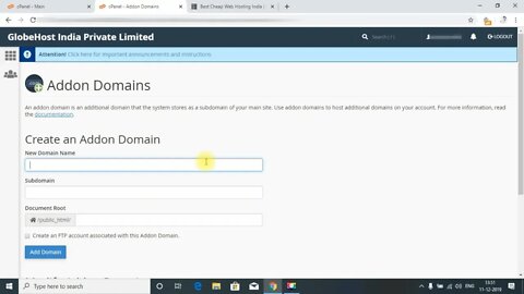 Add Multiple Domains on a Single Hosting Account