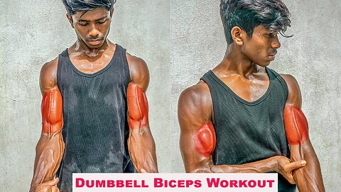 6 BEST Exercises for BICEPS AT HOME ( DUMBBELLS ONLY ) - Sazzadur Rahman