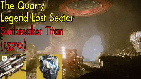 Destiny 2 | The Quarry | Legend Lost Sector | Titan (w/ HOIL) | Season 18