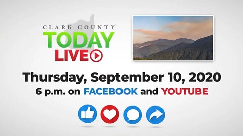 WATCH: Clark County TODAY LIVE • Thursday, September 10, 2020