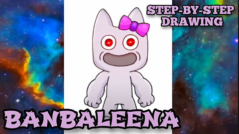 BANBALEENA step-by-step drawing. WE DRAW IT OURSELVES.