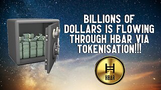 BILLIONS Of DOLLARS Is Flowing Through HBAR Via Tokenisation!!!