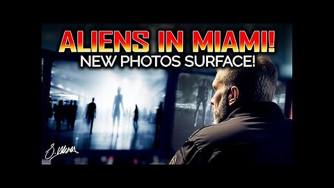 New Photographs Surface - The Miami Mall Aliens!