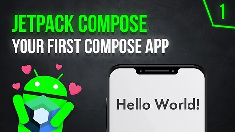 Android Studio & Jetpack Compose: Create Your First Android App - Beginner's Guide 📱🚀