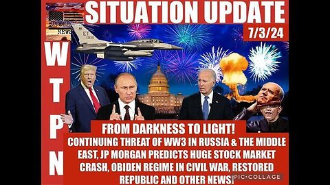 WTPN ~ Judy Byington ~ Situation Update ~ 7-3-24 ~ Trump Return ~ Restored Republic via a GCR