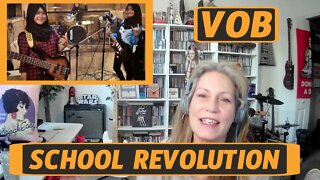 VOB Reaction SCHOOL REVOLUTION Voice of Baceprot Reaction Diaries VOB School Revolution Reaction!