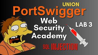 Web Security Academy ~ SQLi (Lab #3) ⚙️