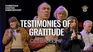 Testimonies of Gratitude | CCS Leadership | Full Sunday Celebration Service | 11/26/2023