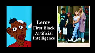 First Black Artificial Intelligence Woke Archie Bunker Rate Mix Race Couple Poster Child Heidi Klum