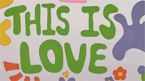 This Is Love mural