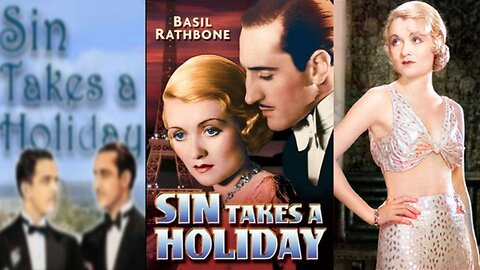 SIN TAKES A HOLIDAY (1930) Constance Bennett & Basil Rathbone | Comedy, Romance | COLORIZED